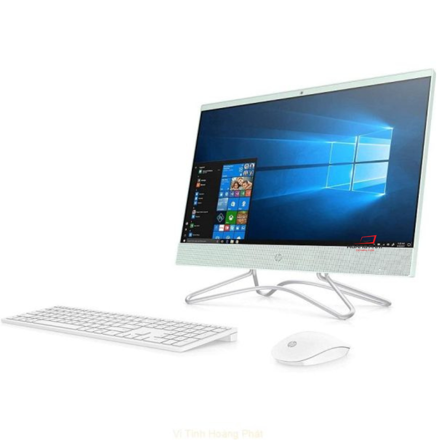 Máy tính để bàn HP All In One 22-df1021d 4B6D9PA (i3-1125G4/4GB/256GB SSD/21.5″ Touch/Win10/Trắng)